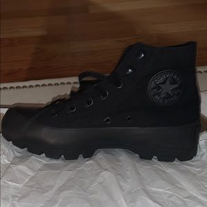 Lugged converse BLCK W7.5 M5.5